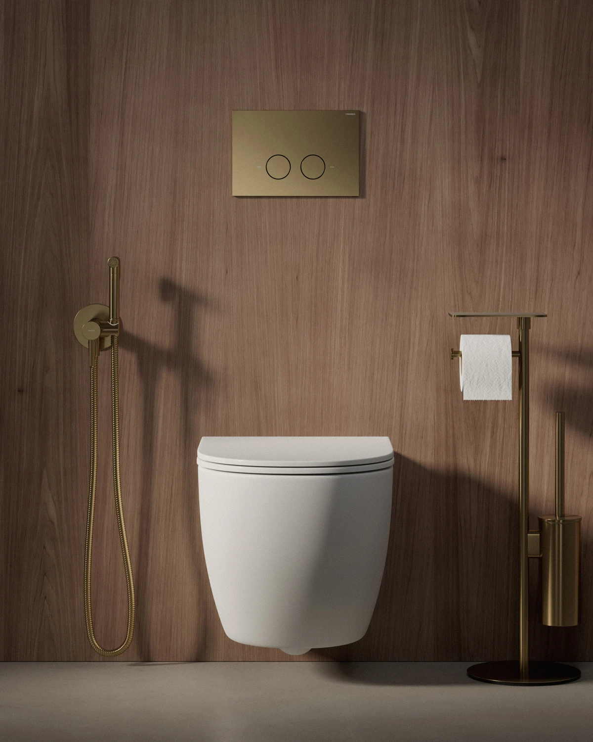 Stelaż WC z przyciskiem STEEL-R45