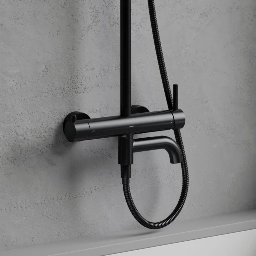 bath system for exposed installation