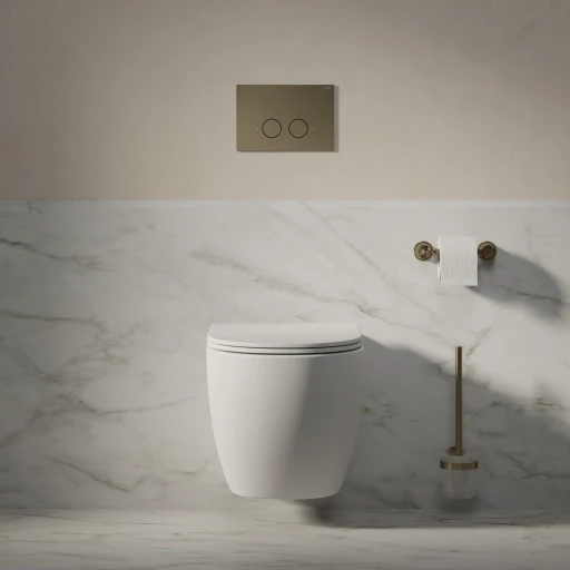 wall-mounted toilet with soft-close seat, 54 x 37 cm
