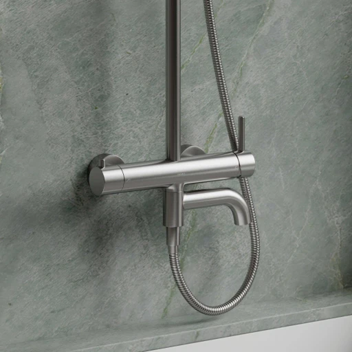 bath system for exposed installation