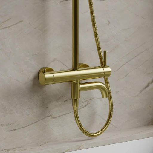 bath system for exposed installation