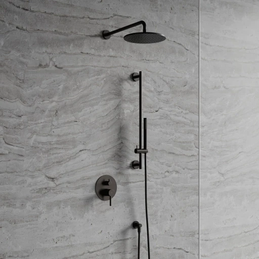 2-way shower system for concealed installation