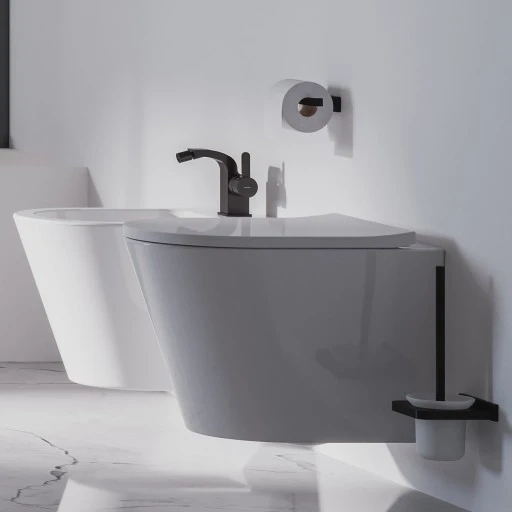 wall-mounted toilet brush