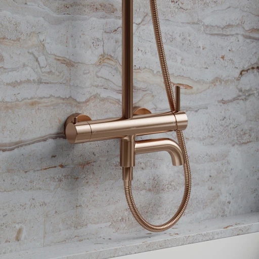 bath system for exposed installation