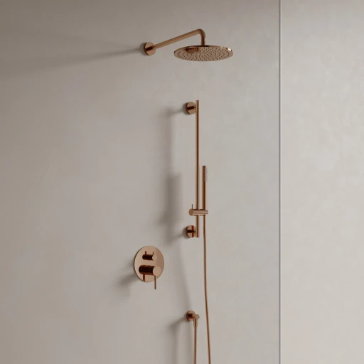 2-way shower system for concealed installation