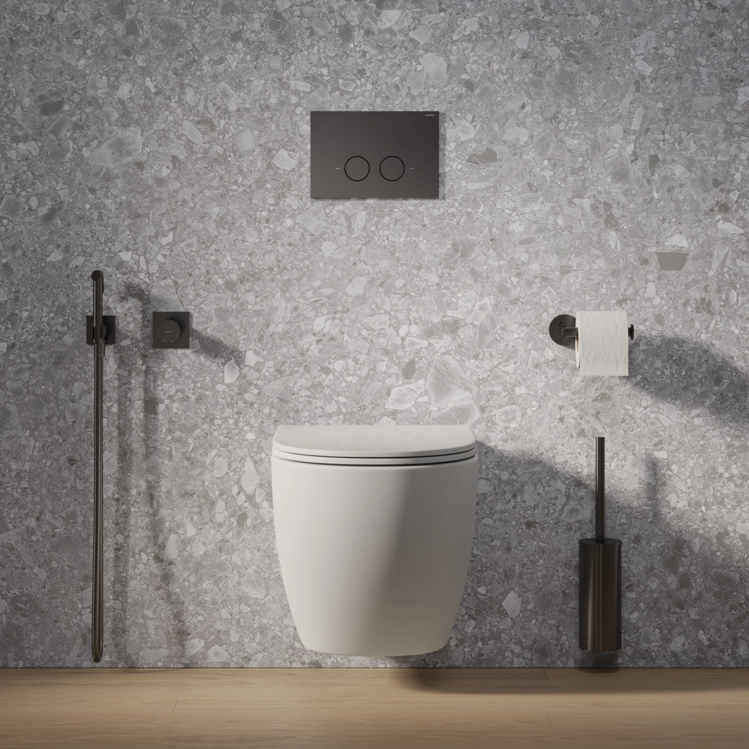 système de bidet à encastrer