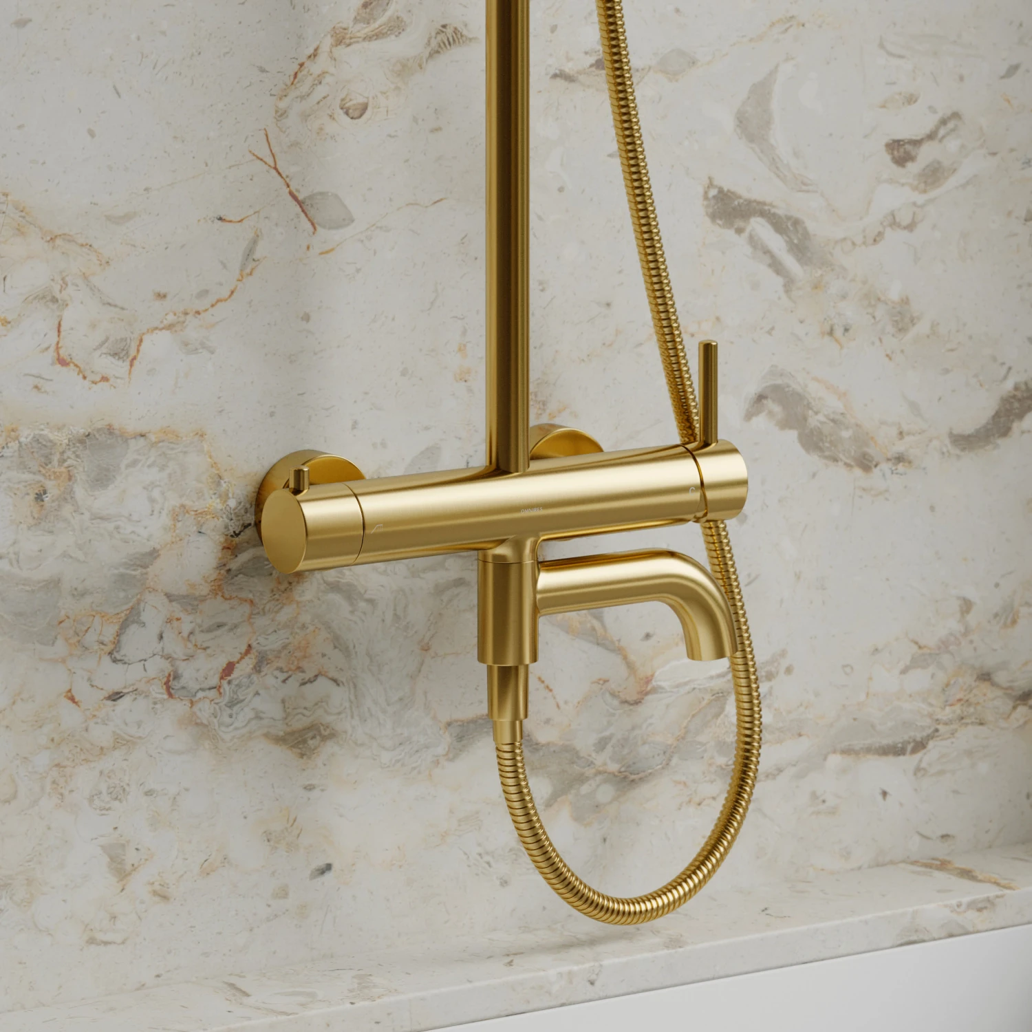 bath system for exposed installation