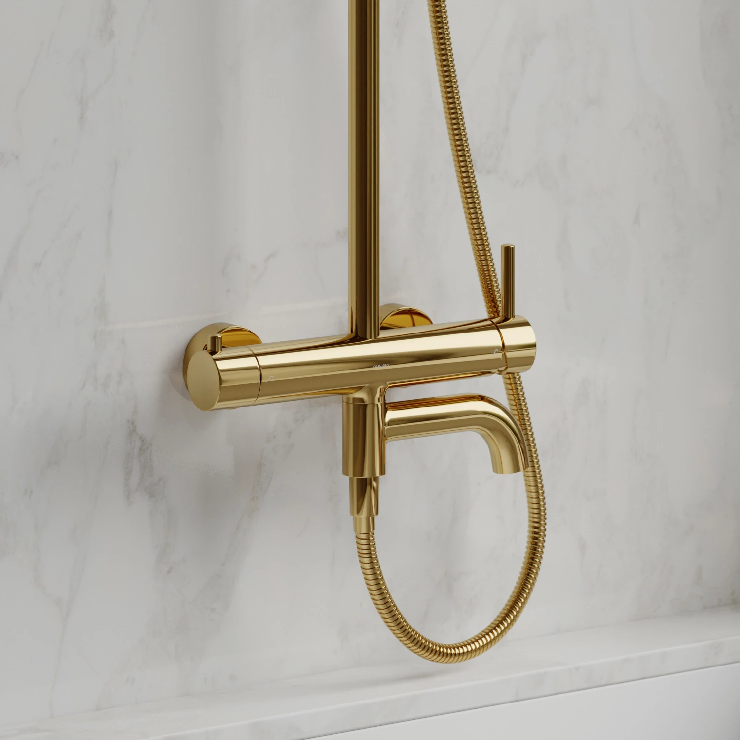bath system for exposed installation
