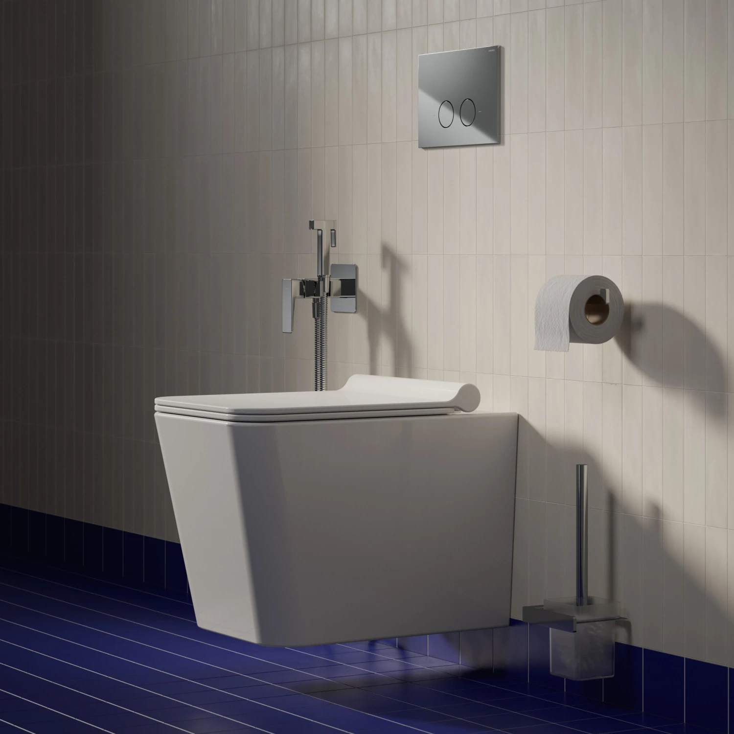 bidet system for concealed installation