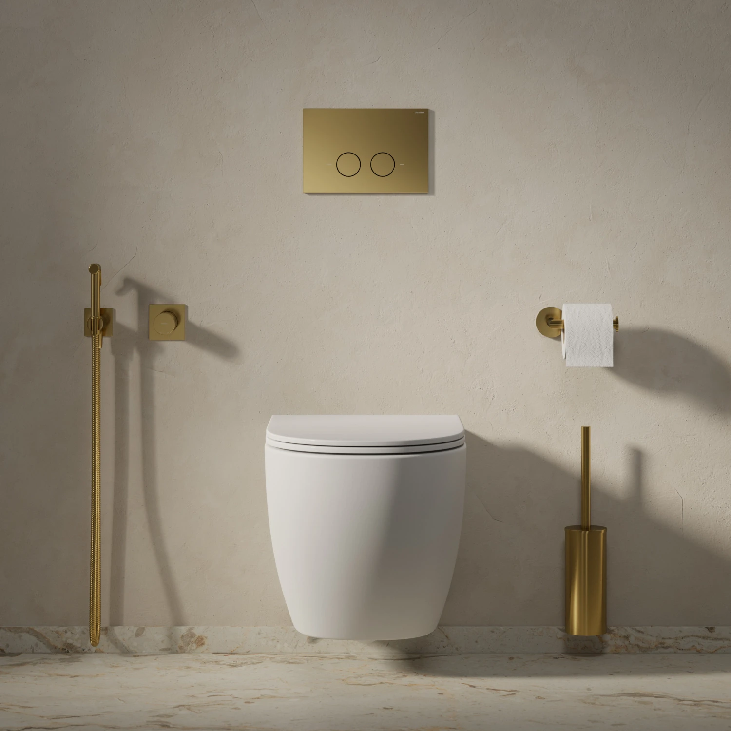 bidet system for concealed installation