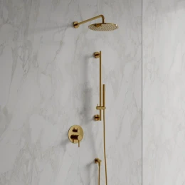 2-way shower system for concealed installation