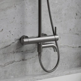 bath system for exposed installation