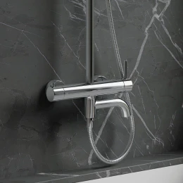 bath system for exposed installation