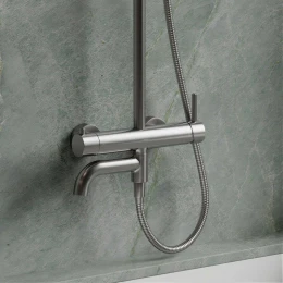 bath system for exposed installation