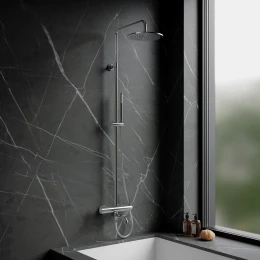 bath system for exposed installation
