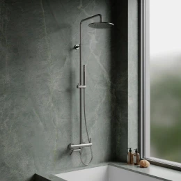 bath system for exposed installation