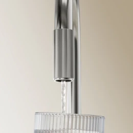 kitchen tap with pull-out spout (compatible with any water filtering system)