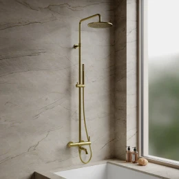 bath system for exposed installation