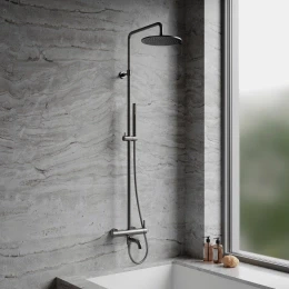 bath system for exposed installation