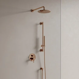 Unterputz-Duschsystem mit 2 Ausläufen