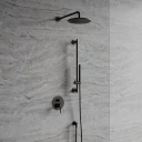 2-way shower system for concealed installation