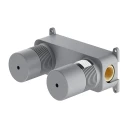 Built-in part for basin mixer for concealed installation