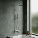 bath system for exposed installation
