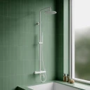 bath system for exposed installation